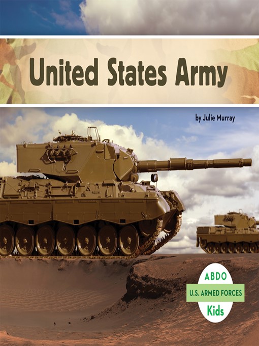 Title details for United States Army by Julie Murray - Available